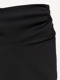 View large product image 5 of 5. High-Waisted PowerChill Side-Ruched Flared Leggings for Girls