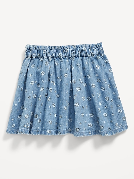 View large product image 2 of 2. Printed Jean Skirt for Toddler Girls