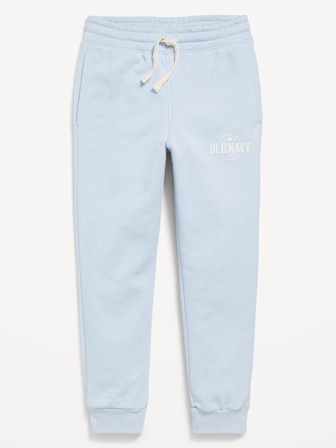 Gender-Neutral Logo-Graphic Jogger Sweatpants for Kids