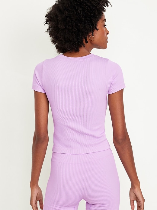 Image number 2 showing, Seamless Ribbed Top
