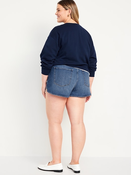 Image number 8 showing, High-Waisted OG Jean Shorts -- 3-inch inseam