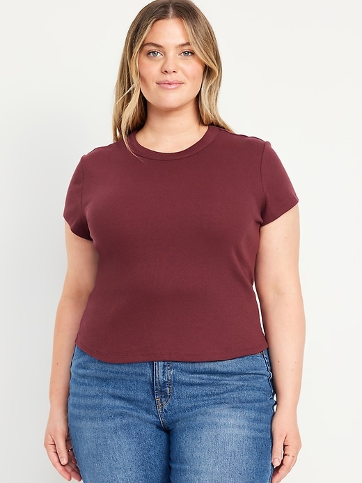 Image number 7 showing, Snug Crop T-Shirt