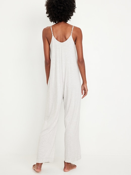 Image number 2 showing, Knit Jersey Pajama Jumpsuit