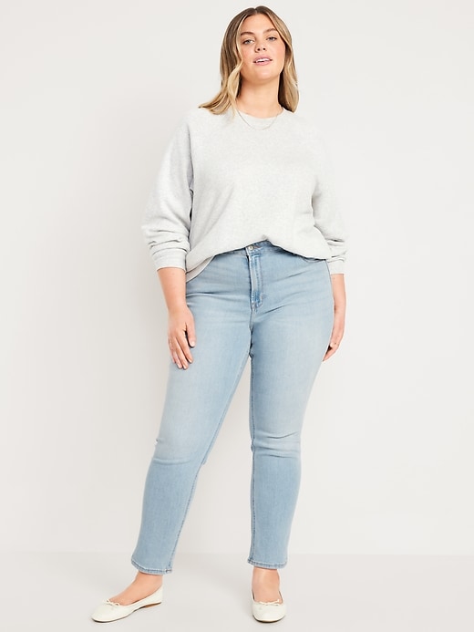 Image number 7 showing, High-Waisted Wow Straight Ankle Jeans