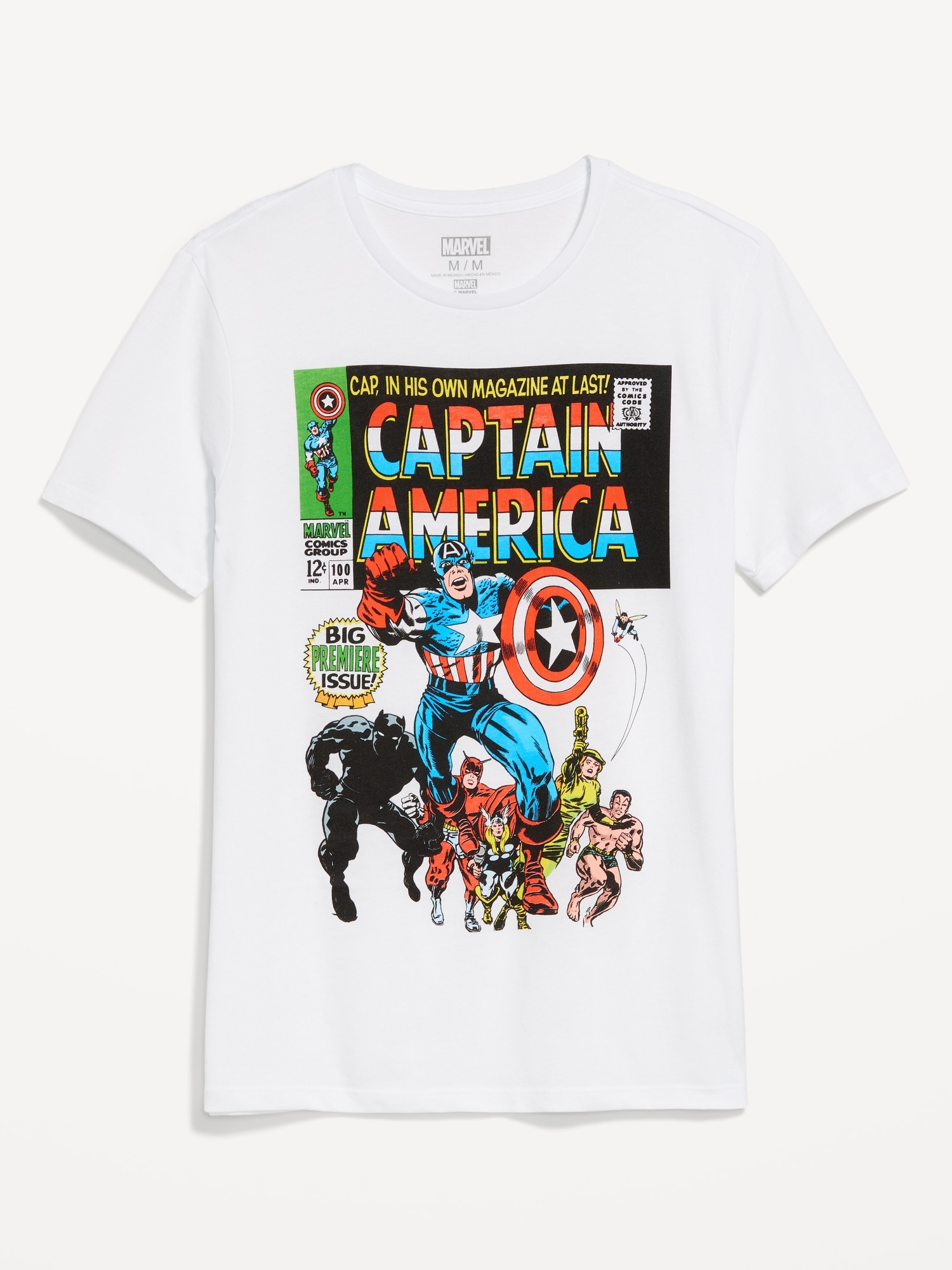 Marvel™ Captain America Gender-Neutral T-Shirt for Adults