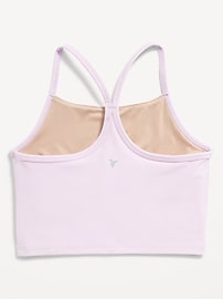 View large product image 4 of 4. PowerSoft Longline Sports Bra for Girls