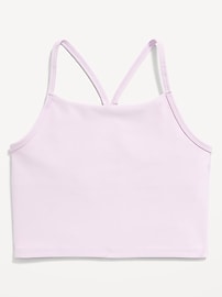 View large product image 3 of 4. PowerSoft Longline Sports Bra for Girls