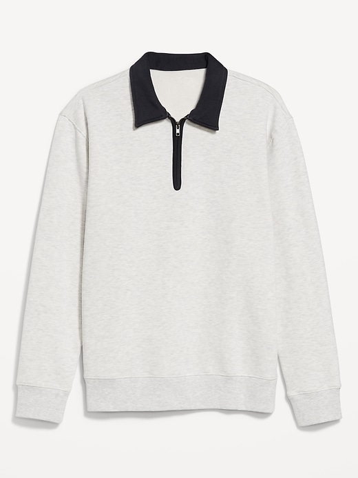 Image number 7 showing, Quarter-Zip Fleece Polo