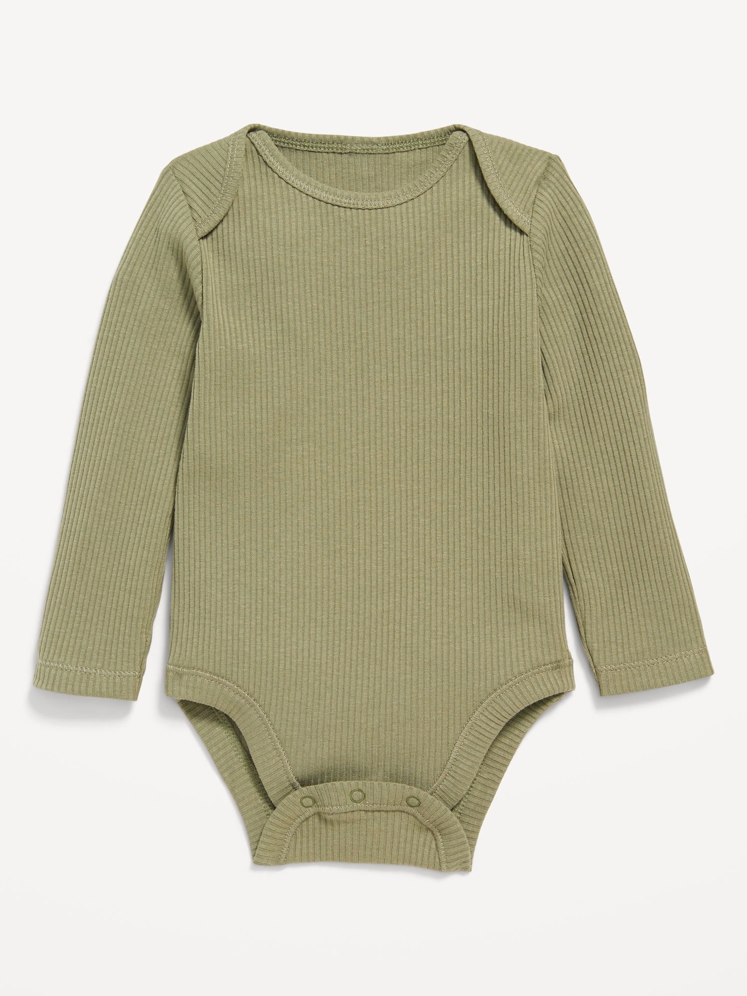 Long-Sleeve Ribbed Bodysuit for Baby | Old Navy