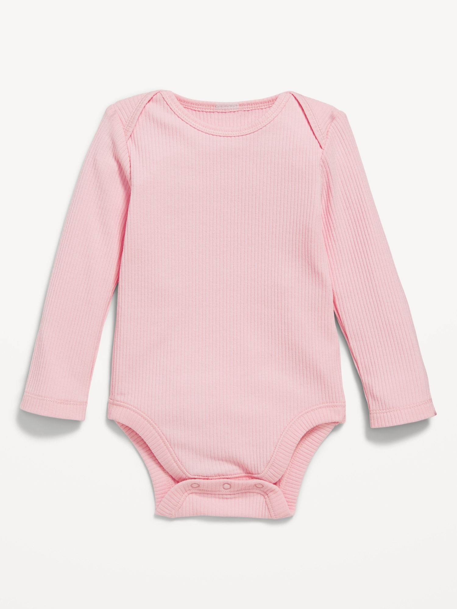 Long-Sleeve Ribbed Bodysuit for Baby | Old Navy