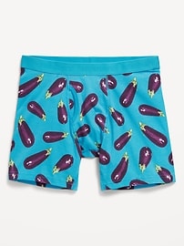 Image number 1 showing, Printed Boxer Briefs -- 6.25-inch inseam