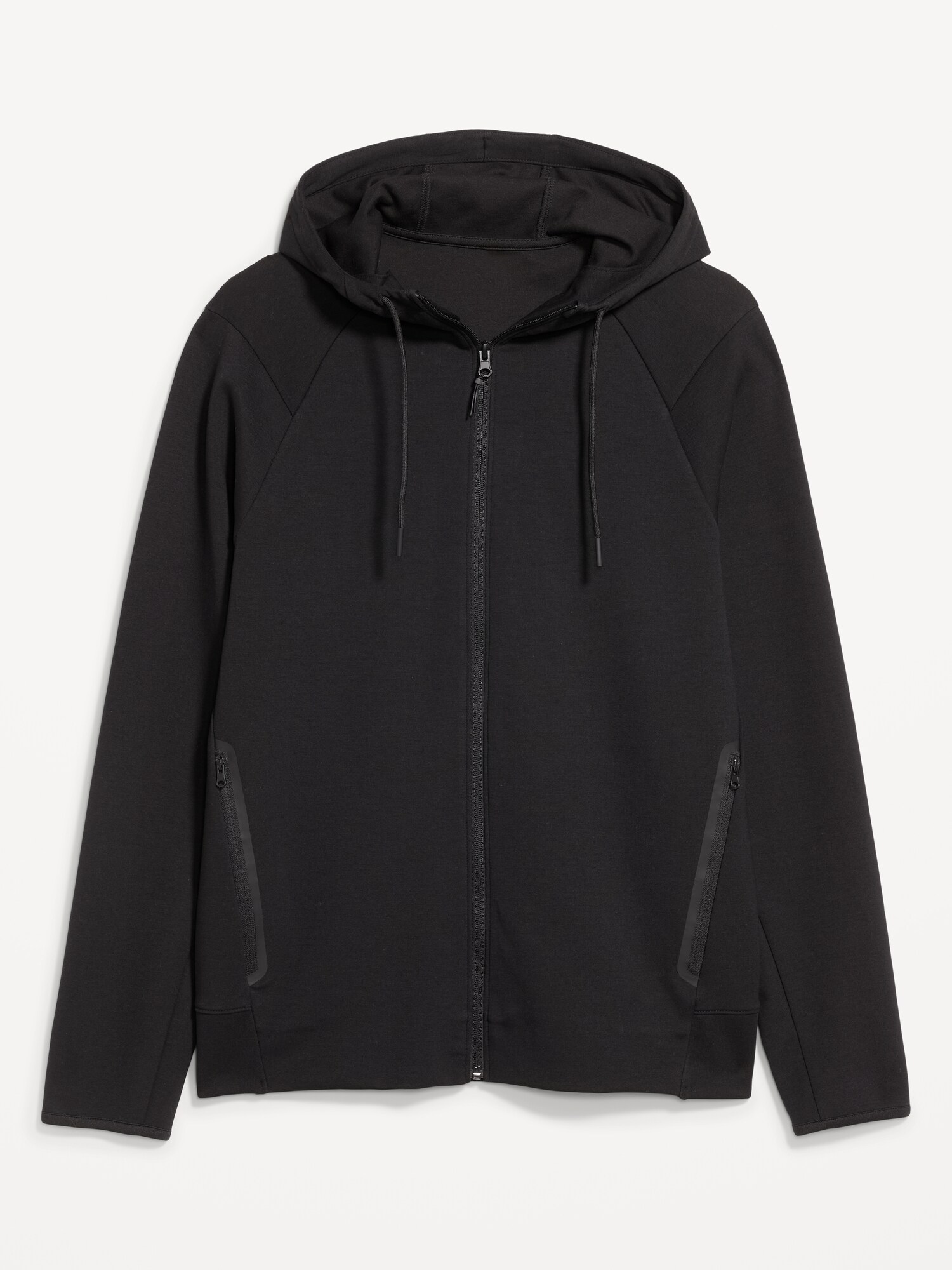 Мужское худи Old Navy Dynamic Fleece 4.0 Zip, цвет: Чёрный — фото 4