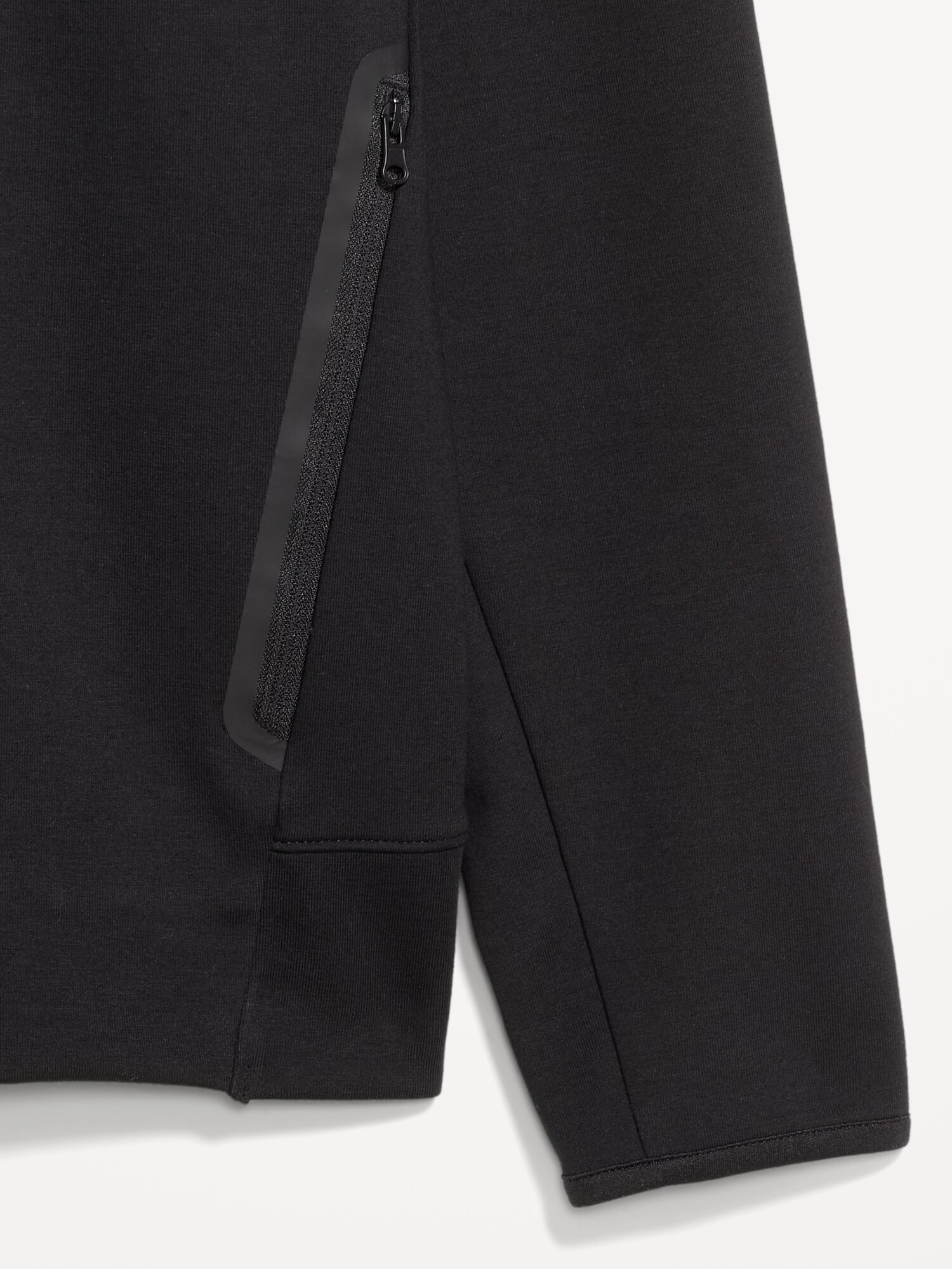 Мужское худи Old Navy Dynamic Fleece 4.0 Zip, цвет: Чёрный — фото 5