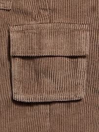 View large product image 3 of 3. Loose Corduroy Cargo Pants for Toddler Boys