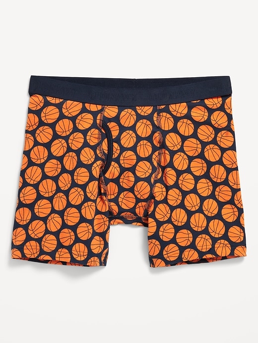 View large product image 1 of 1. Printed Boxer Briefs -- 6.25-inch inseam