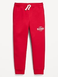 View large product image 4 of 4. Gender-Neutral Logo-Graphic Jogger Sweatpants for Kids