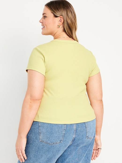 Image number 8 showing, Snug Crop T-Shirt