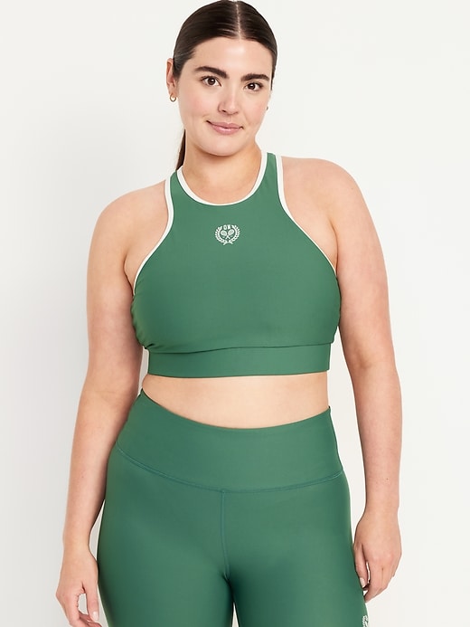 Image number 5 showing, Medium Support PowerSoft Racerback Sports Bra