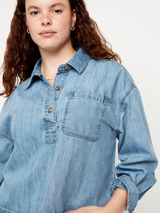 Image number 4 showing, Jean Popover Shirt