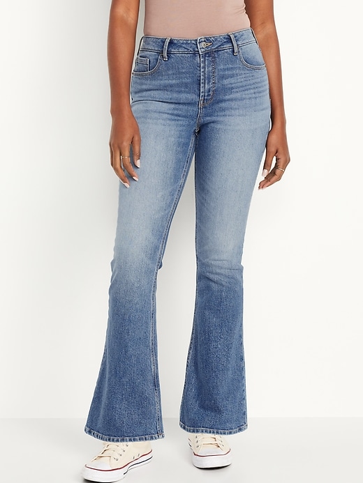 Extra High-Waisted Flare Jeans | Old Navy