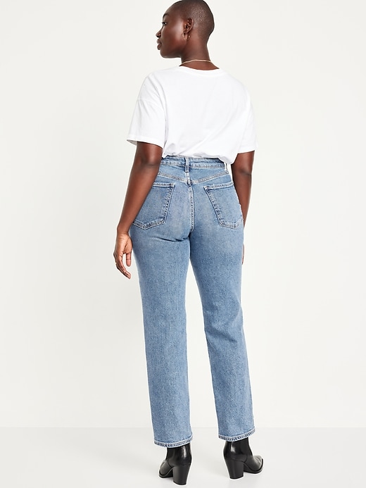 Image number 6 showing, High-Waisted OG Loose Ripped Jeans