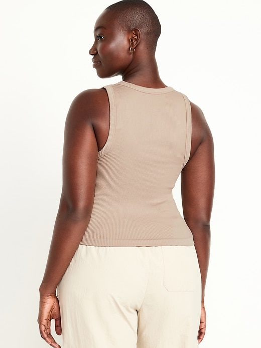 Image number 6 showing, Seamless Ribbed Tank Top