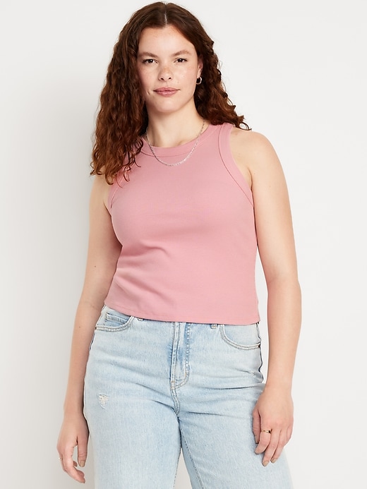 Image number 5 showing, Snug Crop Tank Top