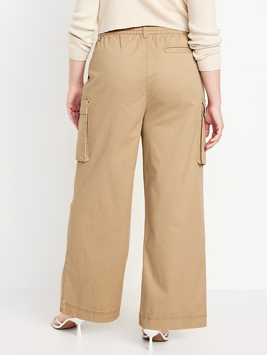 Image number 6 showing, Extra High-Waisted Super Wide-Leg Cargo Pants