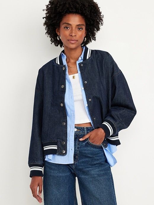 Old navy burgundy bomber jacket best sale