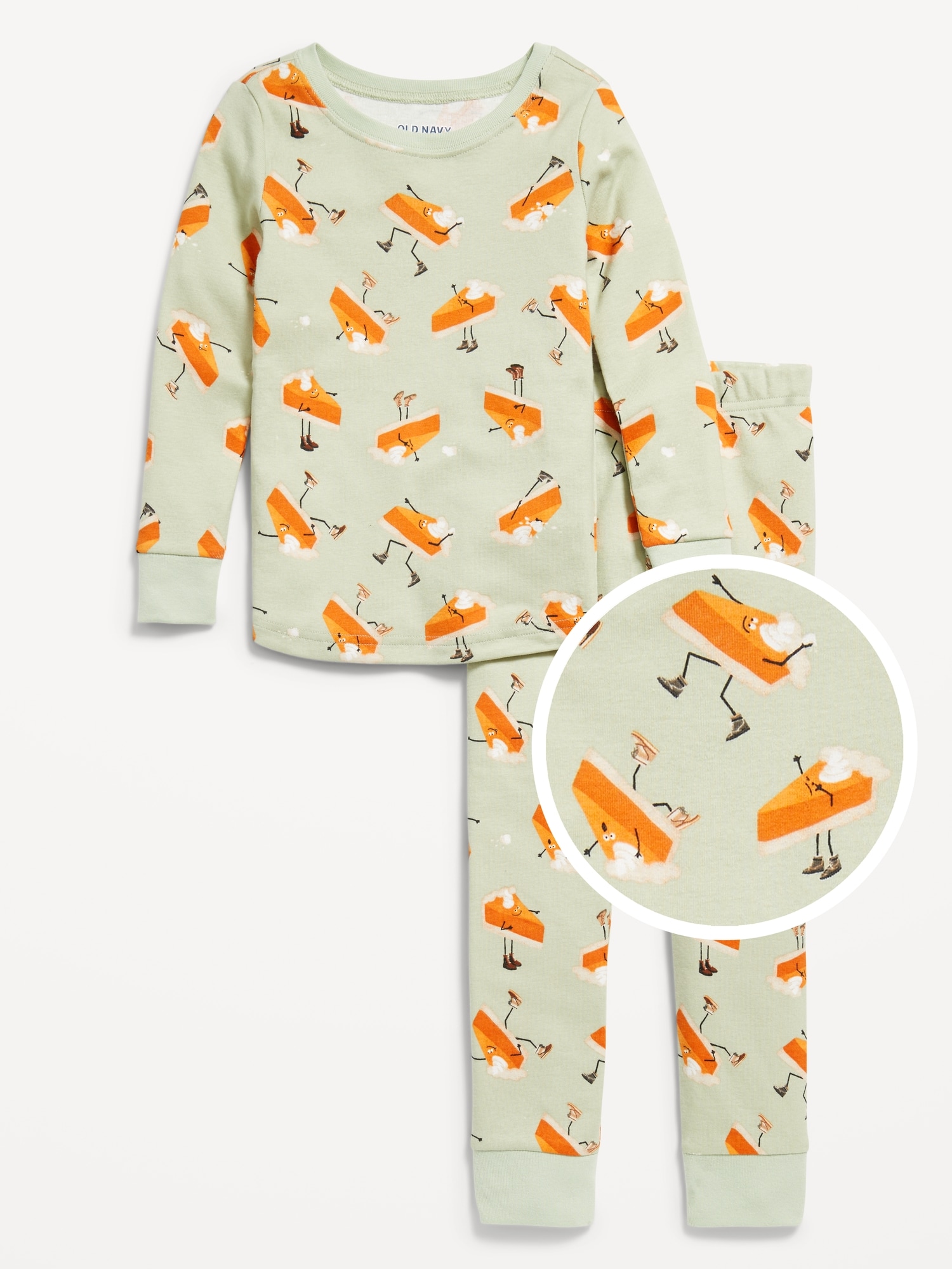 Unisex Snug-Fit Printed Pajama Set for Toddler & Baby