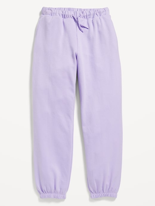 Image number 4 showing, Favorite Fleece High-Waisted Jogger Sweatpants for Girls