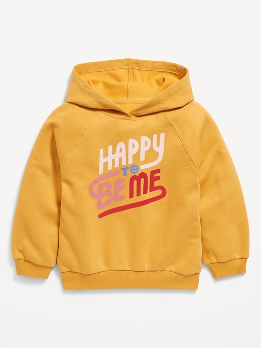 View large product image 1 of 1. Loose Graphic Hoodie for Toddler Girls