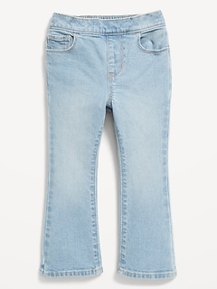 Wow High-Waisted Flare-Leg Pull-On Jeans for Toddler Girls