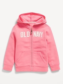 Image number 1 showing, Logo-Graphic Zip Hoodie for Toddler Girls