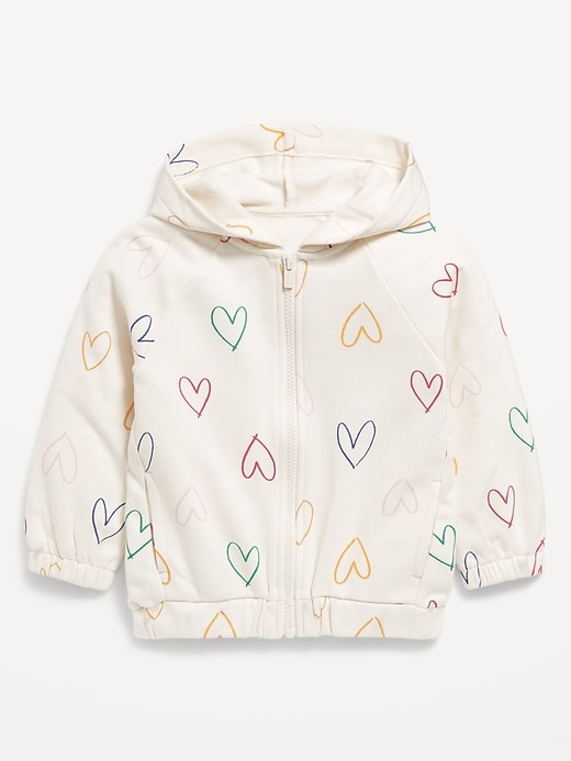View large product image 1 of 1. Printed Zip Hoodie for Toddler Girls