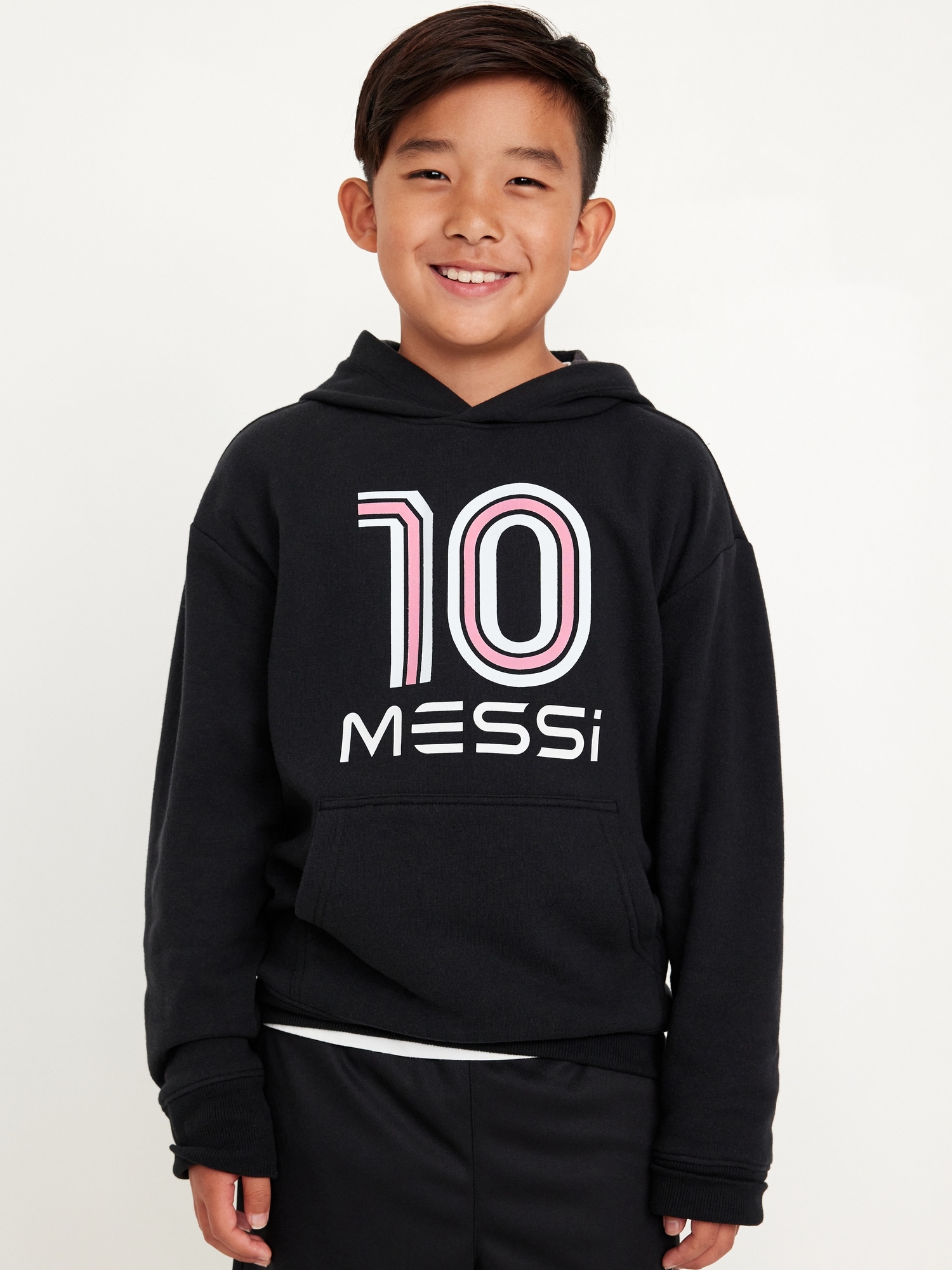 Messi™ Gender-Neutral Graphic Hoodie for Kids