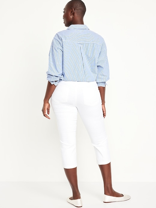 Image number 5 showing, Mid-Rise Wow Capri Jeans