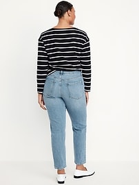 High-Waisted OG Straight Ankle Jeans