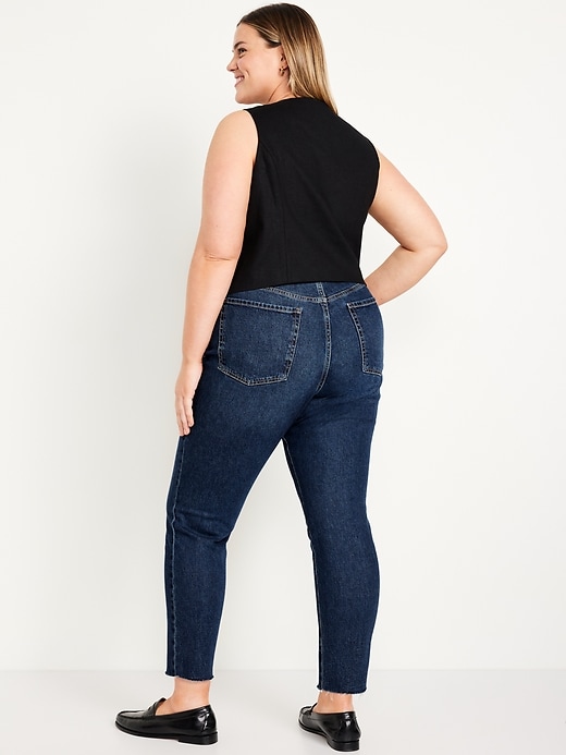 Image number 8 showing, High-Waisted Button-Fly OG Straight Ankle Jeans