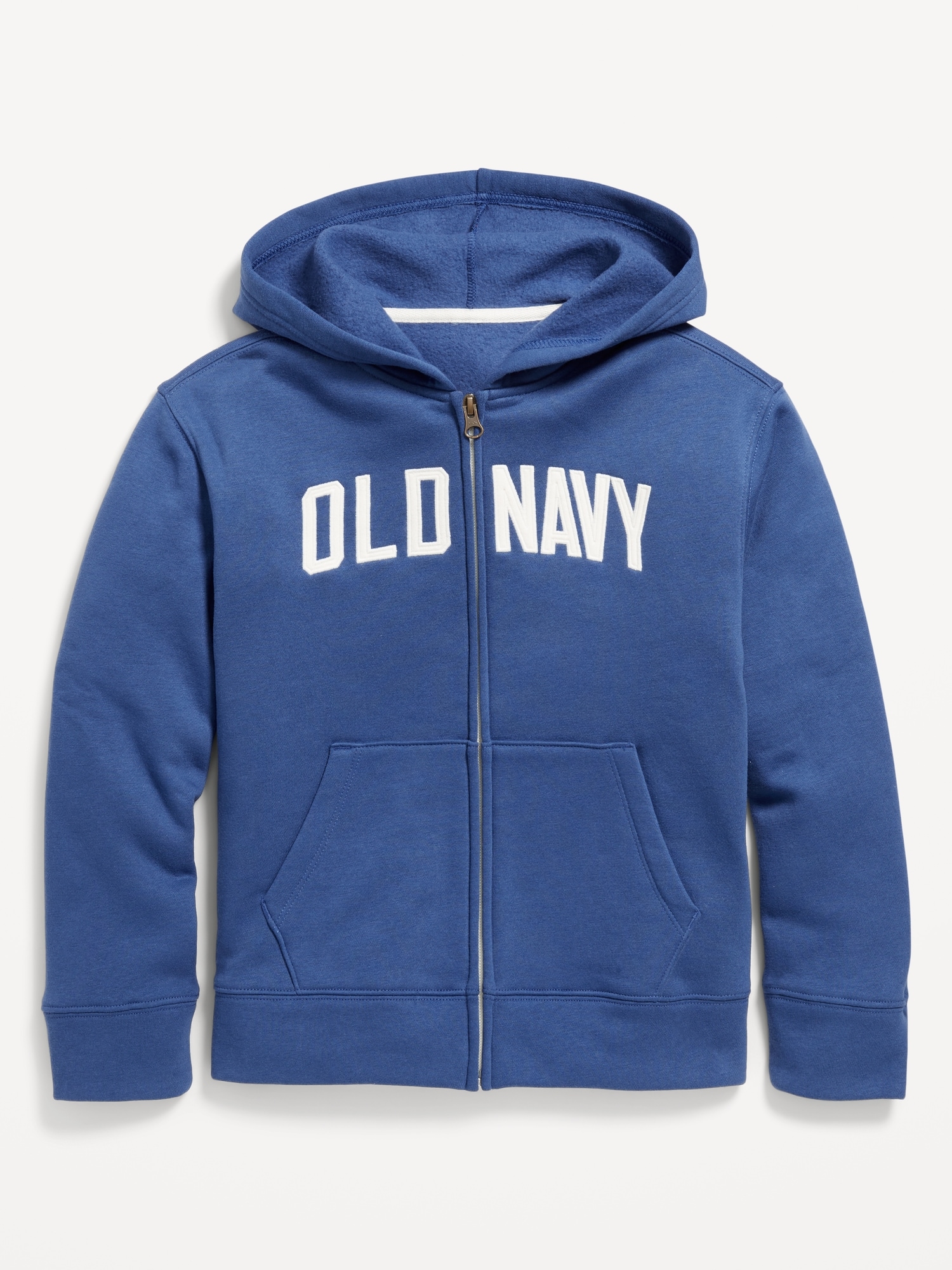 Logo-Graphic Zip-Front Hoodie for Boys