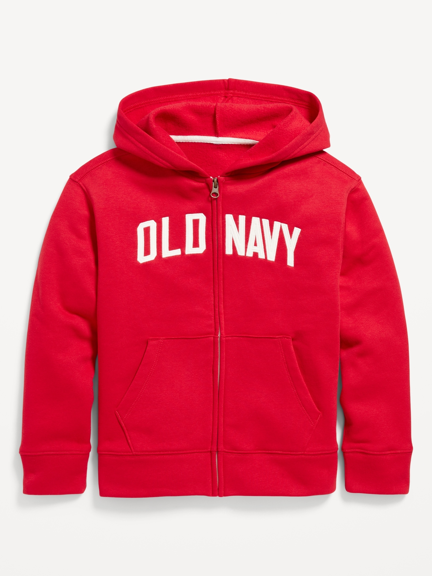 Logo-Graphic Zip-Front Hoodie for Boys