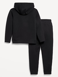 Image number 2 showing, Dynamic Fleece Zip-Front Hoodie and Joggers Set for Boys