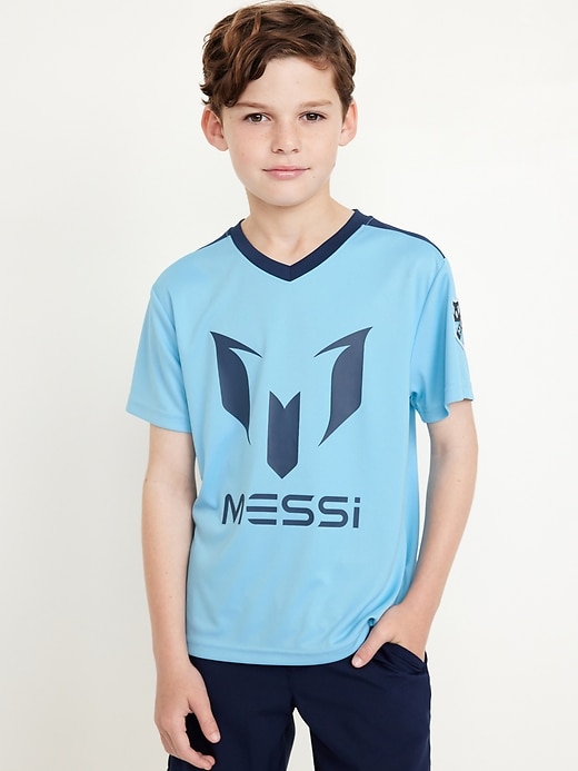 View large product image 1 of 4. Messi™ Lifestyle Jersey T-Shirt for Boys