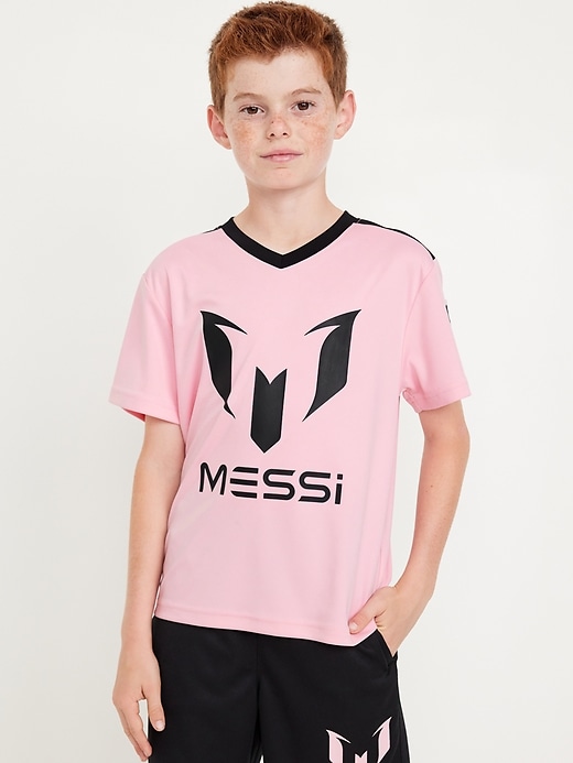View large product image 1 of 5. Messi™ Lifestyle Jersey T-Shirt for Boys