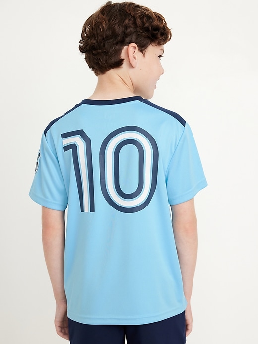 View large product image 2 of 4. Messi™ Lifestyle Jersey T-Shirt for Boys