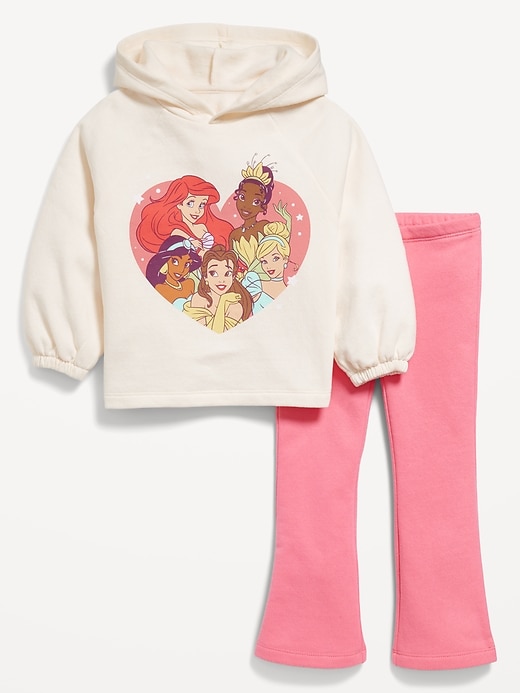 View large product image 1 of 2. Disney© Fleece Hoodie and Flare Leggings Set for Toddler Girls