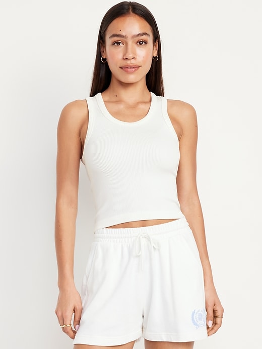 Image number 1 showing, Seamless Ribbed Tank Top