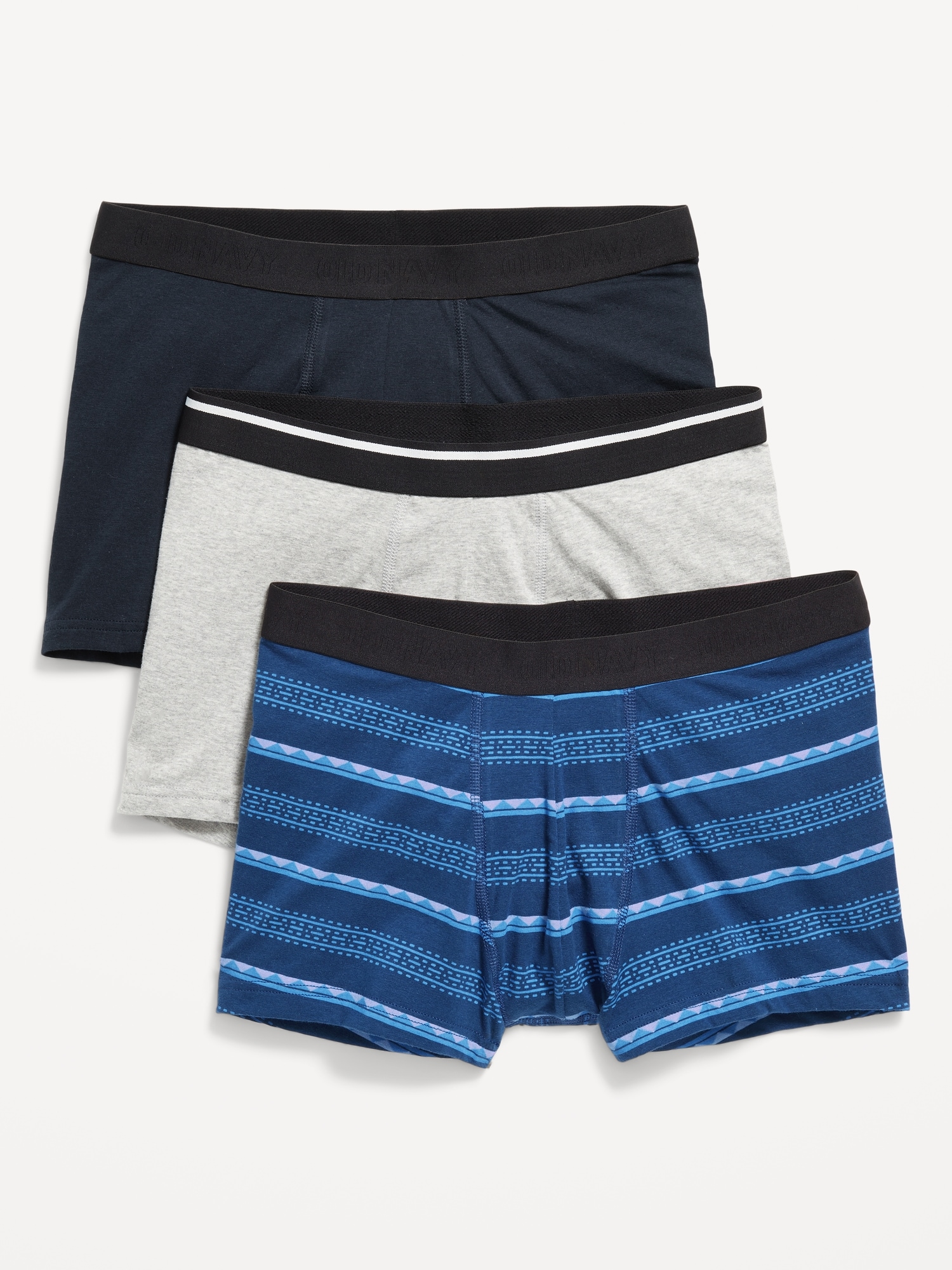 3-Pack Trunks -- 3-inch inseam - Multi