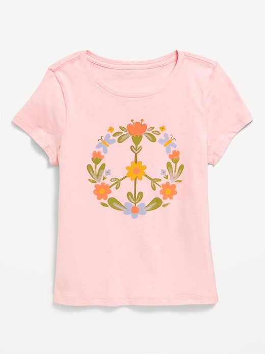 View large product image 1 of 1. Short-Sleeve Graphic T-Shirt for Girls