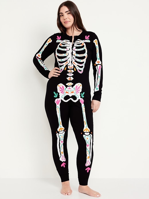 Image number 5 showing, Halloween One-Piece Pajamas